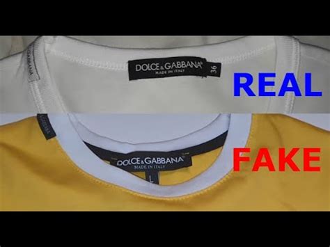 dolce & gabbana t-shirt fake vs real|d&g website.